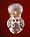 Cabeza del Rey Shapur II. Siglo 4 D.C.